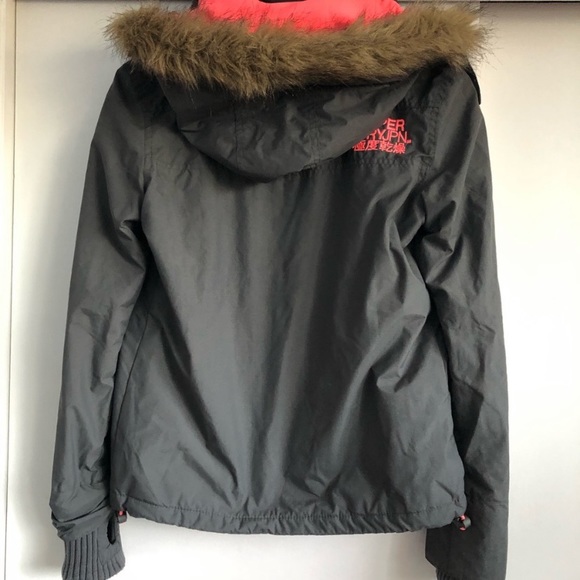 SUPERDRY WINDCHEATER WINTER JACKET FLEECE LINING - Picture 3 of 7